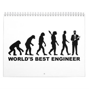 Evolution World's Best Engineer Calendar