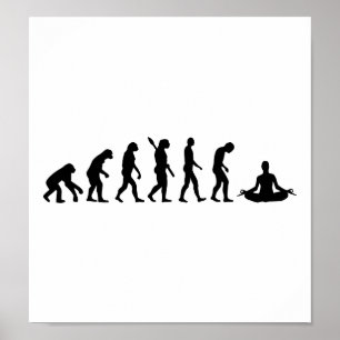 Evolution Yoga Poster