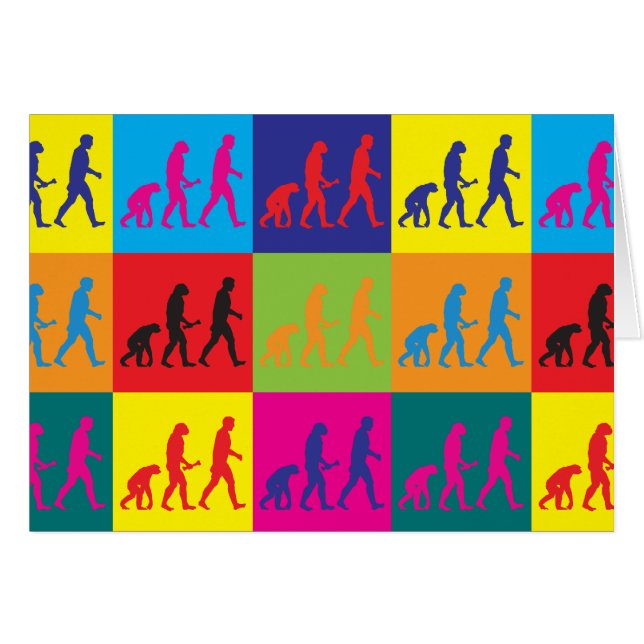 Evolutionary Biology Pop Art (Front Horizontal)