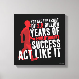 Evolutionary Success Canvas Print