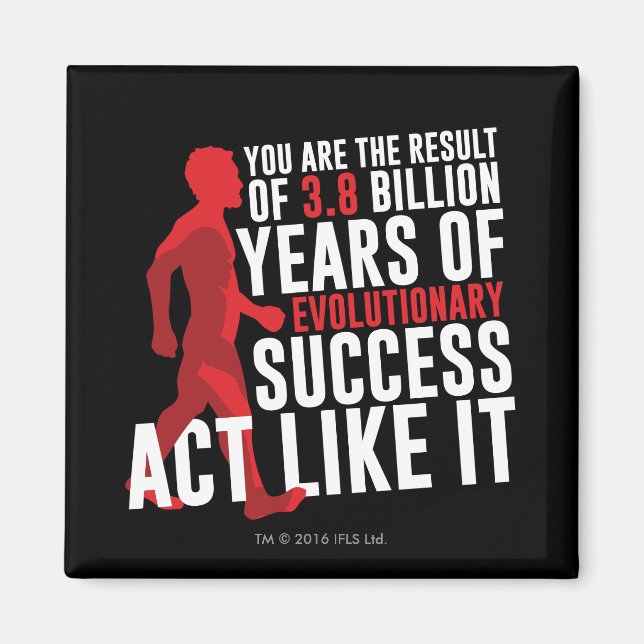 Evolutionary Success Magnet (Front)