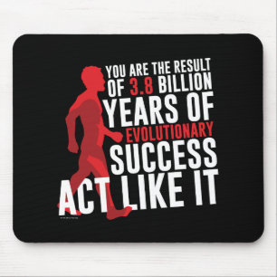 Evolutionary Success Mouse Pad
