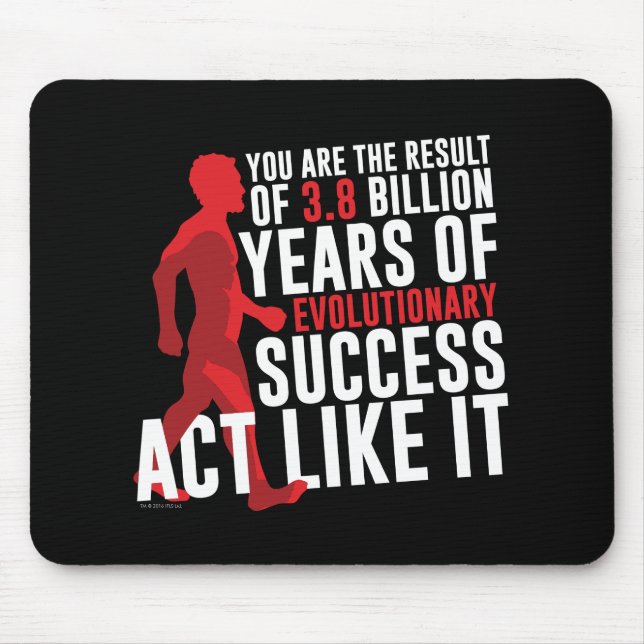 Evolutionary Success Mouse Pad (Front)