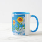 Evolve Sunflower Mug