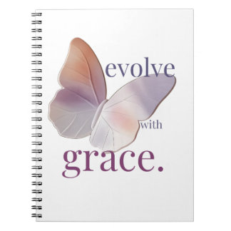 Evolve with Grace Themed  Notebook
