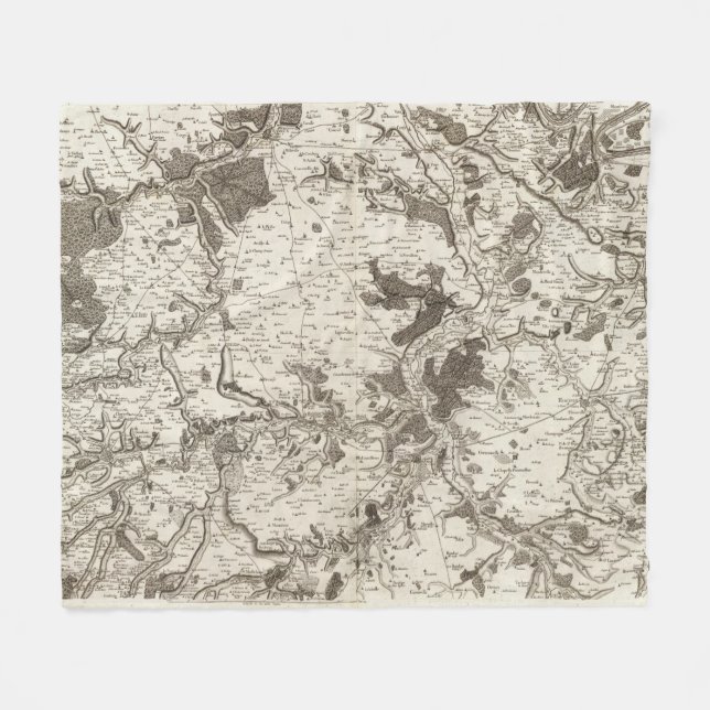 Evreux, Dreux Fleece Blanket (Front (Horizontal))