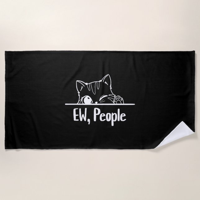 Ew People Beach Towel (Front)