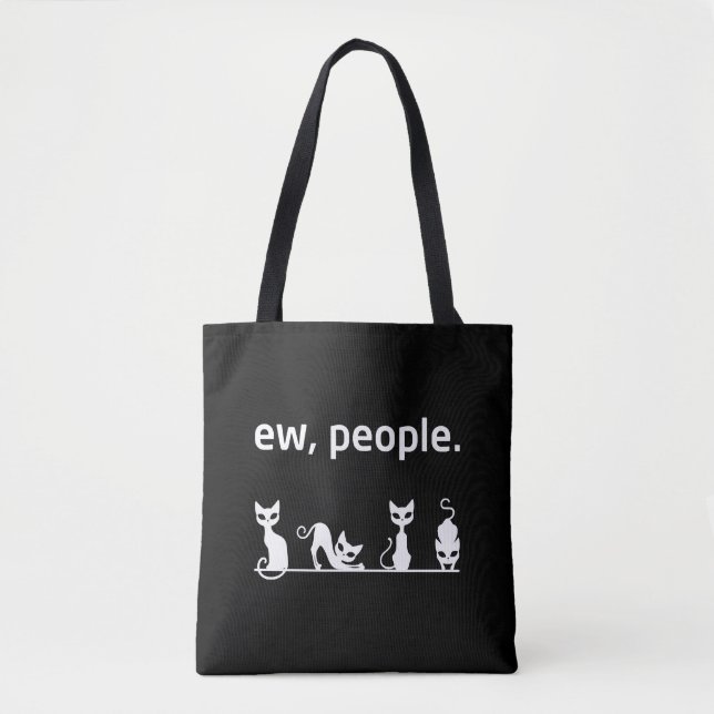 Ew People Cat  Tote Bag (Front)