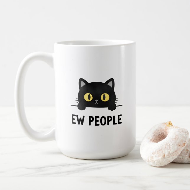EW PEOPLE  COFFEE MUG (With Donut)