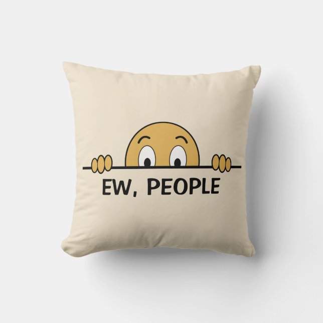 Ew People Cushion (Front)