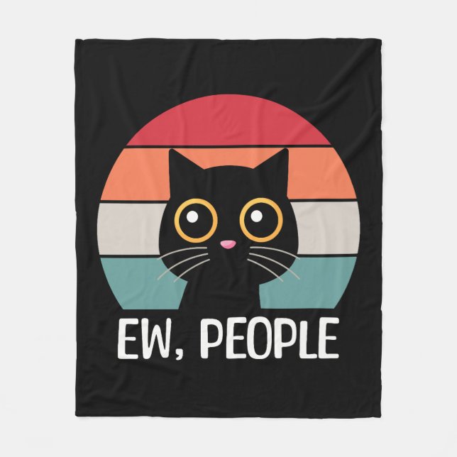 Ew, People Fleece Blanket (Front)