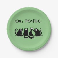 Ew People Funny Meowy Black Cats