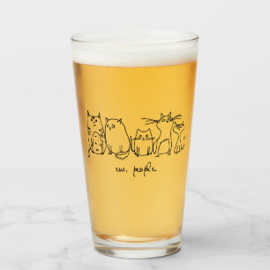 Ew, People Funny Meowy Cat Lovers Glass