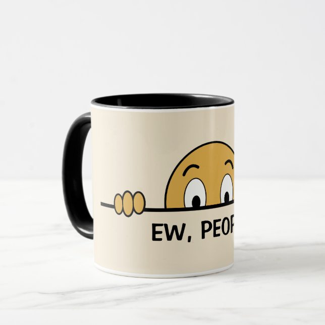 Ew People Funny Mug (Front Left)