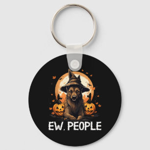 Ew People Halloween Dog Key Ring