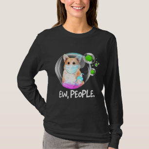 Ew People Pembroke Welsh Corgi Facemask Dog T-Shirt