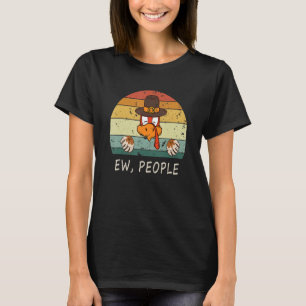 Ew People Retro Turkey Womens Vintage T-Shirt