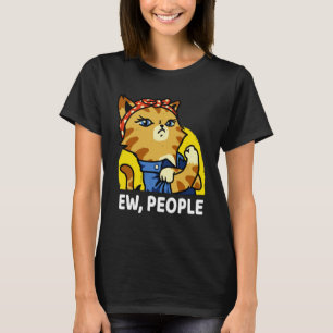 ew people womens meowy cat Purrrsist Cat Kitty T-Shirt