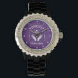 eWatch Watch<br><div class="desc">Style: Women's Rhinestone Black Enamel Watch Be careful looking directly at this Women's Rhinestone Watch as it might shine too bright and blind you! With an enamel alloy bracelet in either black or white, as well as a customisable face, you’ll love glancing at your watch for the time. Women's wrist...</div>
