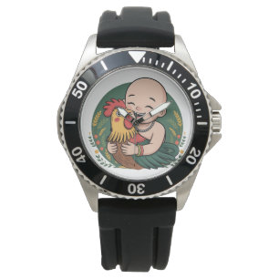 eWatch Watch Chloe Baby Hugs The Rooster