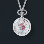 eWatch Watch NECKLACE WOMEN'S FLOWER STYLE<br><div class="desc">womens ewatch watch necklace FLOWER STYLE DESIGN</div>
