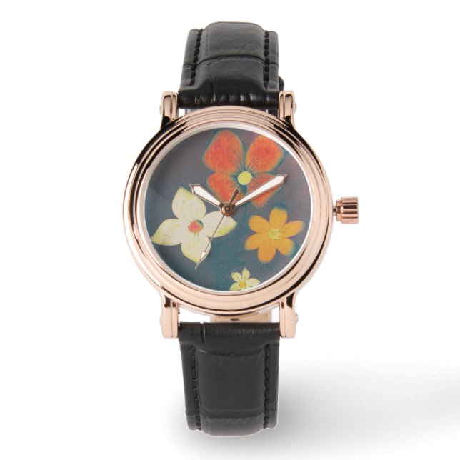 eWatch Watch  WOMEN'S FLOWER ART (Front)