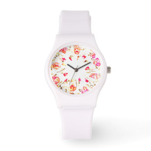 eWatch Watch womens flower design style