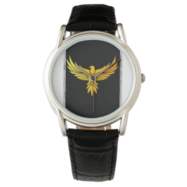 eWatch WatchMajestic Soar: Eagle Vision Timepiece" Watch (Front)