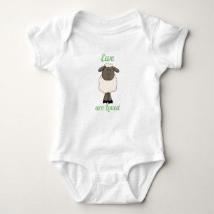 Ewe are Loved - Little Lamb Baby Bodysuit