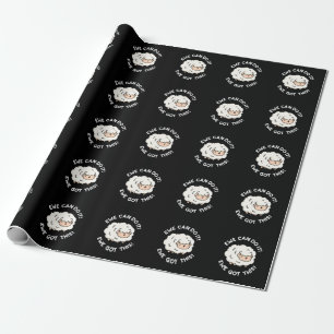 Ewe Can Do It Ewe Got This Funny Sheep Pun Dark BG Wrapping Paper