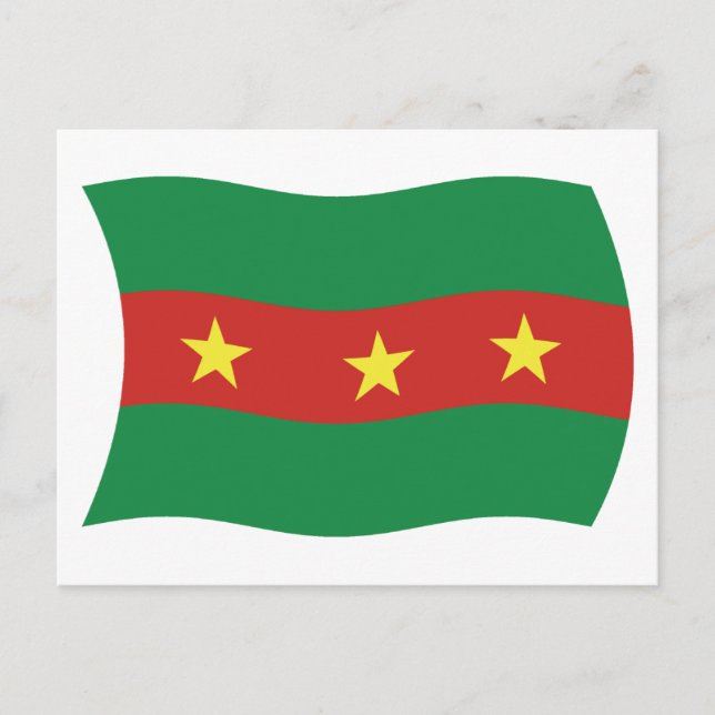 Ewe People Flag Postcard (Front)