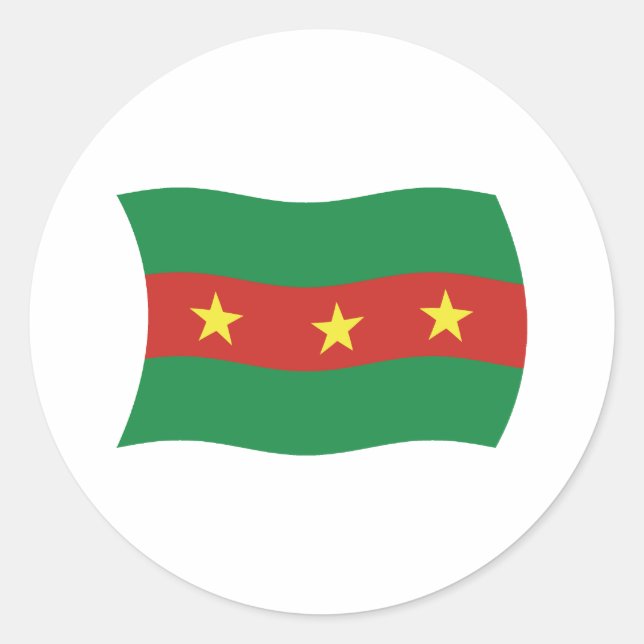 Ewe People Flag Sticker (Front)