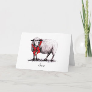 "Ewe" Tidings Holiday Card