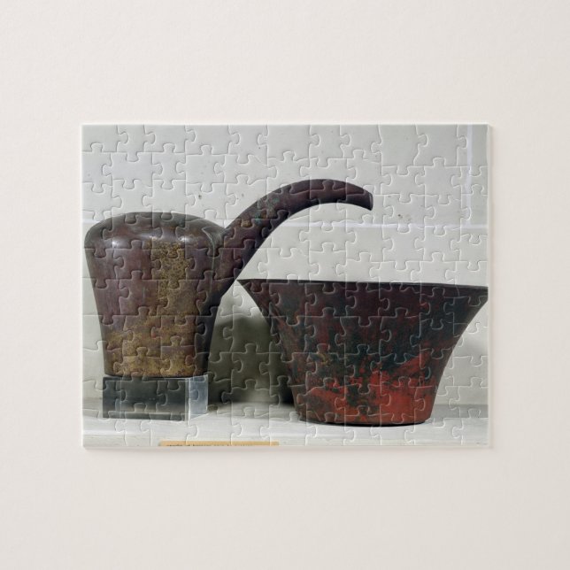 Ewer and basin (copper) jigsaw puzzle (Horizontal)