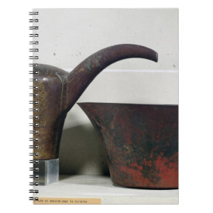 Ewer and basin (copper) notebook