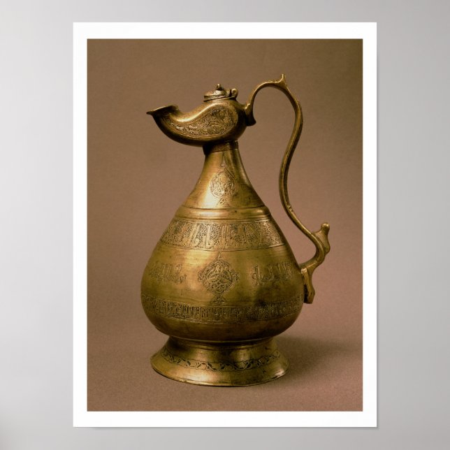Ewer from Nakhtchivan, Persia, 1190 (586 Hijra) (e Poster (Front)