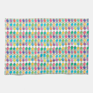 Ewes in Hues Tea Towels, Kitchen Towel