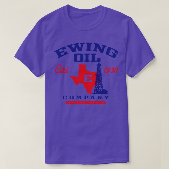 Ewing Oil Company T-Shirt (Design Front)