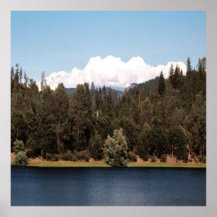 Ewing Reservoir in Spring....... Poster
