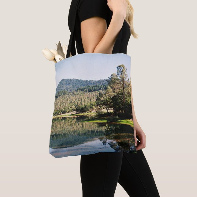 Ewing Reservoir.... Tote Bag (Close Up)