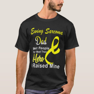 Ewing Sarcoma Awareness Dad Yellow Ribbon Father S T-Shirt