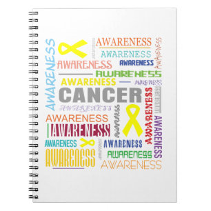 Ewings Sarcoma Awareness Collage Notebook