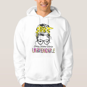 Ewings Sarcoma Awareness Ribbon Support Gifts Hoodie