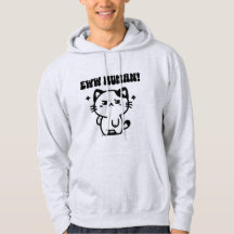 Eww Human | Funny Cat | Casual Hoodies