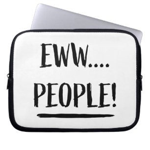 Eww People Laptop Sleeve