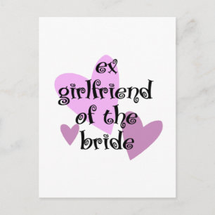 Ex-Girlfriend of the Bride Postcard