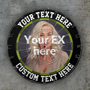 Ex girlfriend wife boyfriend breakup stress relief dartboard