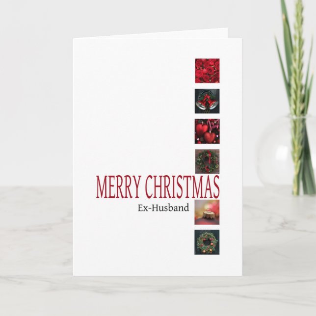 Ex-Husband Christmas Card (Front)