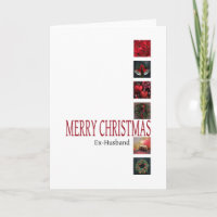 Ex-Husband Christmas Card