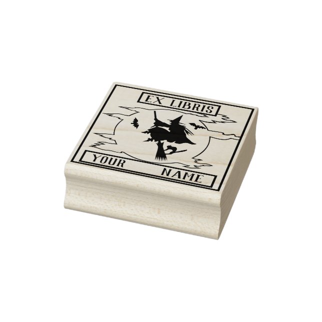 Ex Libris Bookplate Rubber Stamp (Stamp)